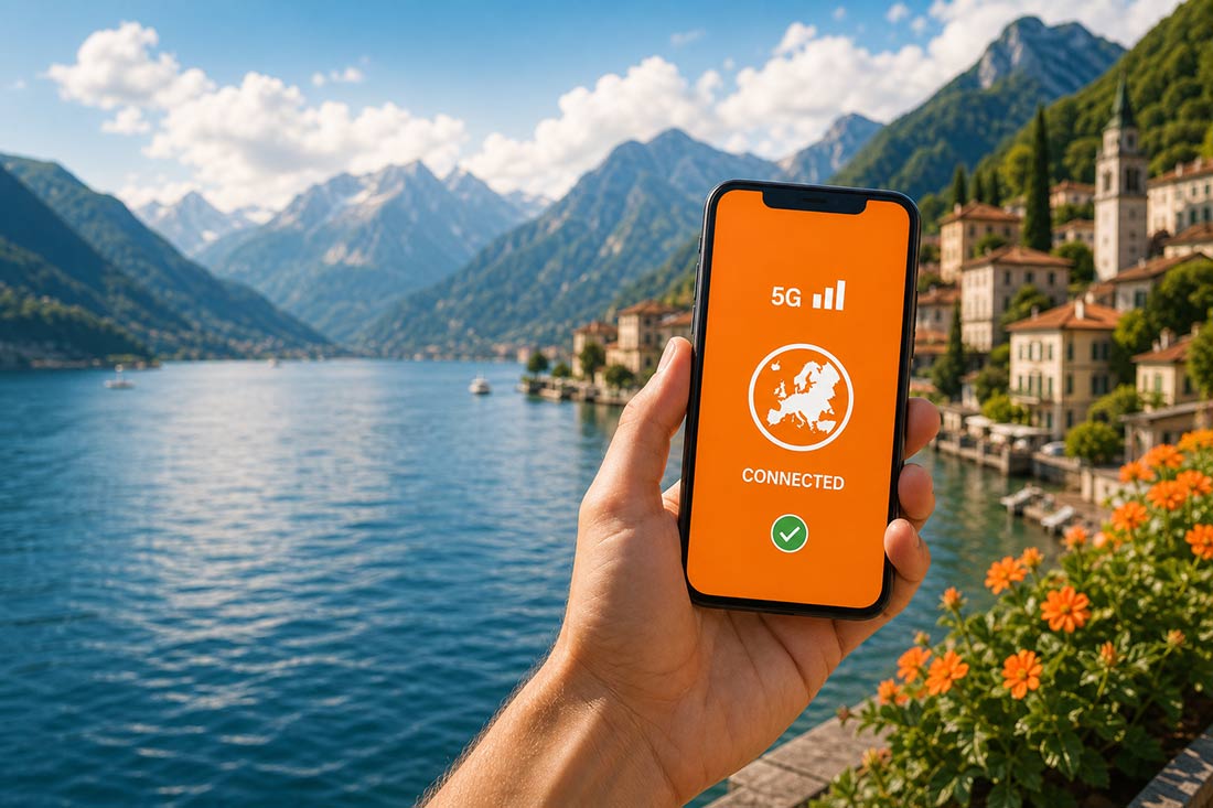 eSIM Europa connesso